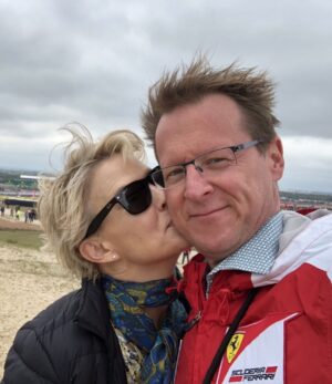 Marguerite MacIntyre Instagram - Such a fun race. Throwback to USGP. There for Kimi’s last win!