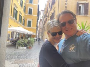 Marguerite MacIntyre Instagram - Pizza for breakfast on my birthday with pals in Rome. I reiterate, I am a lucky so and so.
