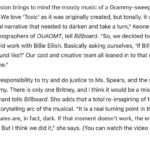 Mari Madrid Instagram - To say we got to reimagine Toxic with @thejennifersimard, Adam Godley and the company of @onemoretimebway is the Christmas wish we didn’t know we needed, but here we are. Thank you for the feature @billboard. Peep slides 3-6 to hear some thoughts on creating this including taking some cues from working with Billie. Also yes they do this (and more) 8x a week and yes go get your butts over at the marquis theater to see the whole thing. Cast in this number: Stepmother @thejennifersimard, Narrator Adam Godley, Belinda @ahillarsen, Betany @tesssoltau, Belle @livbattistaa, Rapunzel @gabriellebeckford, Esmeralda @pauline.casino, Sleeping Beauty @ashleychiuchiu, Gretel @seleneharo, Clumsy @nathanlevy, Red Riding Hood @justicemoore_, Prince Erudite @rysteele, Goldilocks @dianavaden, Princess Pea @morganweedwhitley, Little Mermaid @laurenzakrin Creative team Music: @britneyspears Book: @hartmere Music director: @backeys Orchestrations: @olmsteady @mstine27 Vocal Arrangements: @nadiadigiallonardo Music supervisor: @vaccariellopatrick Costume Design: @lorenelstein Scenic Design: @annafleischle Sound Design: Andrew Keister Wig Design: @nikiyamathis Projection Design: @svenortel Lighting Design: @kennethalanposner Film: @ellisgram Associate choreographer: @isidrorafae1 Associate director: @jv_mercanti Creative Consultant: David Leveaux Director/Choreographer: @_marimadrid @keonemadrid