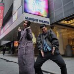 Mari Madrid Instagram - A brief update while we’re in the middle of a dream storm. Took these photos a few days ago on our 15 year being-a-couple-anniversary - which was also our first work day inside a Broadway theater as director/choreographer. Couldn’t have written it and even if you did we wouldn’t believe it. So much to say on this later but for now… Broadway, here we come. - @onemoretimebway opens June 22 / previews May 13. Tix at our bios #onceuponaonemoretime #broadway #aapiheritagemonth