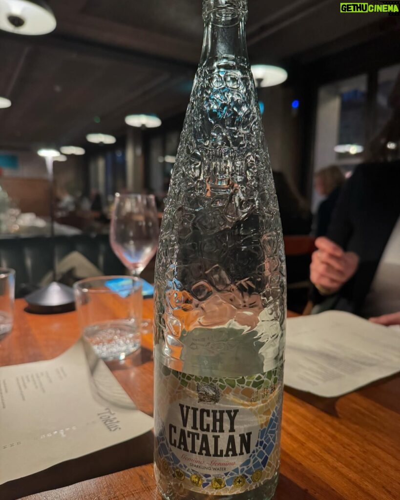 Mari Natsuki Instagram - #londondiaries #drinkingwater #vichycatalan #tesco #important 色々情報集めた結果、こちらの水でいちばん軟水に近いのはTesco🇬🇧にあるこの水！ そして、 スペイン🇪🇸発の温泉発泡水 ヴィッチーカタラン🫧 カタルーニャのこの地方の人達は長生きとか！日本にもあると思うけど、オサレなレストランにあるの〜 瓶がガウディ使用！