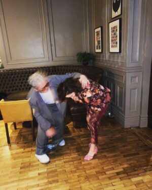 Maria Doyle Kennedy Instagram - Also just constantly lmao with this Beaut @thommaskanebyrne #ifta craic ❤️