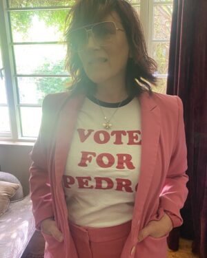 Maria Doyle Kennedy Instagram - See you tonight @irishfilminstitute #NapoleonDynamite #VoteForPedro ❤️