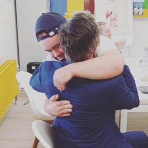 Maria Doyle Kennedy Instagram - Posted @withrepost • @simonharristd Sometimes there are no words to adequately capture an experience so I hope this photo with Daniel goes some way. Today I visited @togetheracademy_ie - which provides tailored training and employment opportunities for adults with Down Syndrome. They also run their own cafè as a social enterprise. Inspiring work underway with incredible learners and teachers. A real model for our country and our education system. Excited to help out in any way I can. Some days are special, today was one such day. Simon #monday #visit #inspired #motivated #inclusion #education #opportunity