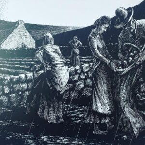 Maria Doyle Kennedy Instagram - We had a very moving visit to @irishworkhousecentre to see @glass_potatoes in situ and hear the beautiful score (composed by Kieran and featuring the magnificent singing of the Voice Squad ). It is a place that’s really worth a visit ….representing a dark part of our history but doing so with great honour and a desire to venerate those who have passed through there. Beautiful drawings by #DavidRooney , beautiful sculpture by @kierantuohysculptor …. Care and depth of intention by #DavidBroderick and team #Christy #Cait . It was deeply affecting and worth your time #Portumna