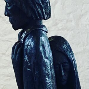 Maria Doyle Kennedy Instagram - We had a very moving visit to @irishworkhousecentre to see @glass_potatoes in situ and hear the beautiful score (composed by Kieran and featuring the magnificent singing of the Voice Squad ). It is a place that’s really worth a visit ….representing a dark part of our history but doing so with great honour and a desire to venerate those who have passed through there. Beautiful drawings by #DavidRooney , beautiful sculpture by @kierantuohysculptor …. Care and depth of intention by #DavidBroderick and team #Christy #Cait . It was deeply affecting and worth your time #Portumna