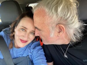 Maria Doyle Kennedy Instagram - 34 years 
Happy Anniversary to my partner in life, music and many, many crimes. 
You’re my fave ❤️