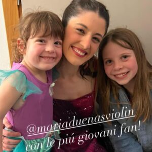 María Dueñas Instagram - And yet… this tour has come to an end.
Oviedo, Valencia, Alicante, Perugia and Bologna: thank you for all the love, you were amazing. We couldn’t have felt more at home ❤️
And thank you, dear @pjarvi and @dkambremen for this incredible week, for each and every night- you truly are one of a kind🌹