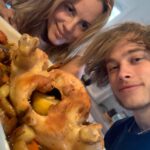 Maria Bello Instagram - So proud of this kid - Not only is he a thoughtful, curious, expansive artist but he’s becoming a hell of a chef too! #nationalsonsday #blessed #whateverloveislove