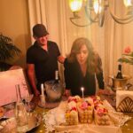 Maria Canals-Barrera Instagram - What a wonderful Birthday celebration! Thank you @crumbles__patisserie for gifting me such a beautiful cake and thanks to all my friends and fans for the Birthday love!💕