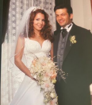 Maria Canals-Barrera Instagram - 24 yrs. ago today, we got married. I still love kissing him. He is still the best person I know. I am so grateful to God for gifting him to me. I say jokingly ( but not really) that he helped raise me. Thank you for being mine. My husband. I still like saying that, too. 🤗Happy Anniversary @david_barrera!♥️♥️♥️♥️♥️♥️♥️