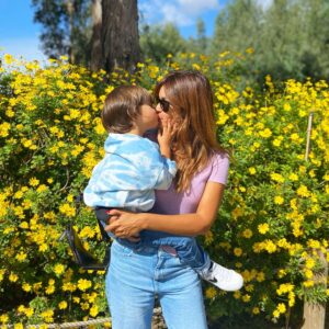 Maria Cerqueira Gomes Instagram - Domingo bom a passear com muito mimo!❤️