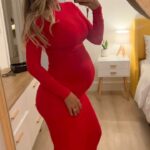 Maria Hering Instagram - Halloween 🎃 2023 .. was great to get out of my comfy and stretchy 🤰 cloth .. 3rd Trimester is definitely my favorite.. here a sneak peak of the show we got to watch at queen miami .. 👏🏼