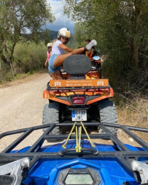 Maria Hering Instagram - Wohooo, first time quad driving .. bucket list ✅.. zoom zoom💨 3 hour tour through palms de Mallorca .. 🤩 thanks #quadlander
.
#enjoythemoment, #quad, #quadtour, #palmademallorca, #husbandandwifeyontour, #islantrip, #powerofpositivity, #calimeromitsombrero, #daisyduke, #love, #awarness, #gratitude, #thankyou