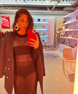 Mariam Hernández Instagram - Gracias @valytyplace por la fiesta de ayer! La selva se apoderó de Madrid con la nueva colección de @the2ndskinco y el diseño de @toyota_esp 🍃 🐆 

Me puso bella @lancomeofficial de la mano de @mariasaludvv 💥