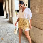 Mariam Hernández Instagram - En la inauguración del @atlantidamallorcafilmfest con @audispain 💥 Look fantasía de mi querida @mardy_nogales @pedrodelhierro_official