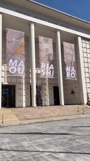 Mariana Oushiro Instagram - My Exhibition at MAB - museum of Brazilian art in São Paulo