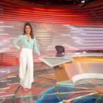 Mariana Gross Instagram - Manhã de Bom Dia Brasil e já já o RJ1! Boa semana natalina para nós!