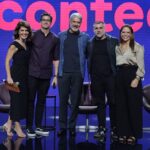 Mariana Gross Instagram - Festival Acontece. Honra mediar esse encontro com feras que admiro tanto! @danielferrorama @realwbonner @_ @jthimoteo e Raoni Carneiro. #festivalacontece