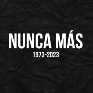 Mariana Loyola Instagram - Nunca   

Más de 40.000 víctimas.
Más de 20.000 niños robados.
Más de 1.000 desaparecidos.

Cuánto dolor.

Y aún hay sectores que no lo reconocen.

Pidan perdón.

No más pactos de silencio.
Digan dónde están.

VERDAD
MEMORIA
JUSTICIA
REPARACIÓN
NO REPETICIÓN

#50Años #50AñosDelGolpe
