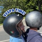 Mariana Prachařová Instagram - tohle je v tom krásnym počasí TAK boží způsob dopravy🛵💙