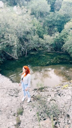 Marie Garet Instagram - Une godiche au paradis 🤣