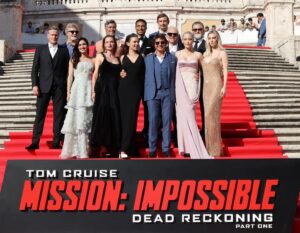 Mariela Garriga Instagram - Mission Impossible: Dead Reckoning Part I Global Premiere in the eternal city. 
Roma, sei stata magica, a presto❤️ @missionimpossible 
#missionimpossible #missionworldtour 
.
Make up: @nikipinna 
Hair: @marco_montagnola 
👗@giorgioarmani 
💎@tiffanyandco
