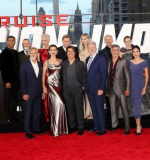Mariela Garriga Instagram - NYC premiere!!!
Mission Impossible: Dead Reckoning part one is out in theaters today! 
Don't miss the opportunity to have a WOW experience and go to watch the movie on the biggest screen you can. This movie is so bold, unpredictable, visceral, thrilling, and epic that you won't want to miss it. I’ve seen it four times already and what I can promise you is that you’ll be on the edge of your seat and surprised in every sequence. I’m very proud to be part of this cinematic masterpiece and to work with this wonderful and talented group of people ❤️ 
 ✨ LINK IN BIO FOR TICKETS 💥

Makeup: @carolinadali 
Hair: @rebekahforecast 
👗 @giorgioarmani 
💎 @tiffanyandco 

#missionimpossible @missionimpossible