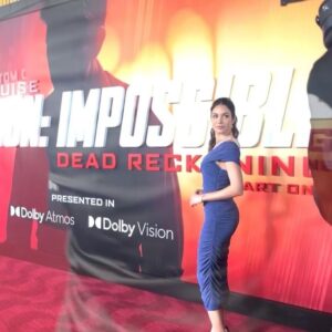 Mariela Garriga Instagram - NYC premiere!!!
Mission Impossible: Dead Reckoning part one is out in theaters today! 
Don't miss the opportunity to have a WOW experience and go to watch the movie on the biggest screen you can. This movie is so bold, unpredictable, visceral, thrilling, and epic that you won't want to miss it. I’ve seen it four times already and what I can promise you is that you’ll be on the edge of your seat and surprised in every sequence. I’m very proud to be part of this cinematic masterpiece and to work with this wonderful and talented group of people ❤️ 
 ✨ LINK IN BIO FOR TICKETS 💥

Makeup: @carolinadali 
Hair: @rebekahforecast 
👗 @giorgioarmani 
💎 @tiffanyandco 

#missionimpossible @missionimpossible