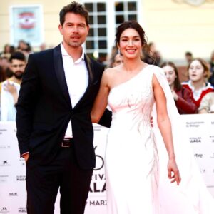 Mariela Garriga Instagram - First time at the Málaga Film Festival for their opening gala❤️ What an experience! #malagafilmfestival
………………………….
👗. @rosa_clara
MUA. @cotrilspa francescagiuliani 
Dream team. @ipdtalent
