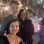 Marika Domińczyk Instagram - Break from my Break for THIS!!! Love a #scandalfam reunion & absolutely love seeing @scottkfoley on #broadway He is fantastic in #thethanksgivingplay @2stnyc Go see it! It runs till 6/4!!! 🙌🏼♥️ @shondarhimes @ktqlowes @bellamyyoung @pedrosegundoofficial #overacliff *fun fact - First time i saw @scottkfoley on Broadway was 20YEARS ago in #theviolethour … and the rest is history 🥰😘