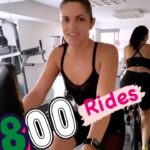 Marika Domińczyk Instagram – EiGHT. HUNDRED. RIDES!!! This feels like a HUGE accomplishment. 💪🏼♥️. Started this to loose #babywieght.Continuing because it makes me #feelsogood & #strong. Game changer for my #selfesteem & #mentalhealth  It’s never too late to start your #fitnessjourney 💕. #fitinyour40s #momof3 #fitnessmotivation @onepeloton #ride #marikaplanksquad