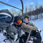 Mariloup Wolfe Instagram - Super journée de ski avec mes petits loups 🐺🎿⛷️