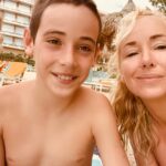 Mariloup Wolfe Instagram - Le bonheur de débuter l’année au soleil avec les deux petits hommes de ma vie! 👬❤️✨🌴☀️