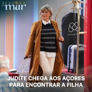 Marina Mota Instagram - 𝗦𝗘𝗡𝗛𝗢𝗥𝗔 𝗗𝗢 𝗠𝗔𝗥 | A Judite está na Ilha Terceira?! Mal podemos esperar pelo seu reencontro com a Joana… 🥹🫠

#sic #sicnovelas #novelas #senhoradomar #ficcao #episodio #chegada #acores #hotel #mae #filha #procura