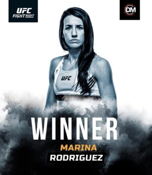 Marina Rodriguez Instagram - Congratulations @marinarodriguezmma #UFCVegas79

@aliabdelaziz