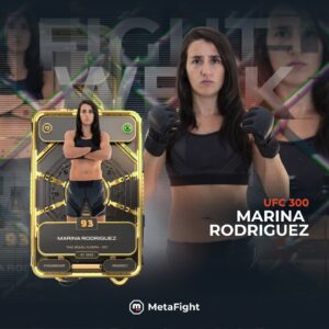 Marina Rodriguez Instagram - 🥊 Marina Rodriguez will fight vs. Jéssica Andrade

📅 April 14, 2024 - UFC 300

💪 Stand with us as we cheer on Marina Rodriguez

#UFC300 #UFC