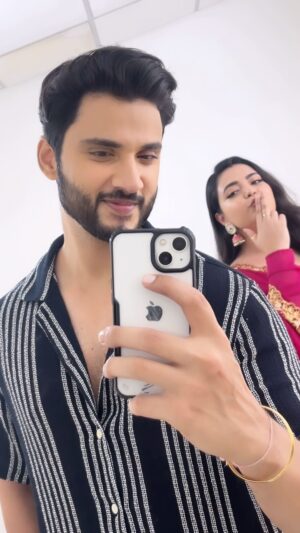 Marina Abraham Instagram - 🕺❤️💃 

#couplegoals #getready #selfietime #happyselfie