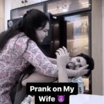 Marina Abraham Instagram - Don’t Ask me What happened Later 🥊🤒 #moyemoye #prank #husbandandwife #trending #reeltrending #reelsinstagram #marinarohith #trend #prankonwife #reeloftheday