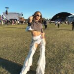Marina Bastarache Instagram - DAY 3! 🙊 finally got to wear some chaps in my life! I LOOOOOVE IT! Details: - sunnies top @princesspollyboutique - swim @nana.the.brand - bag @re.tyche @fendi - chaps of my dreams @maisonprefontaine