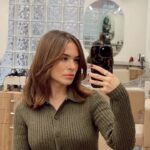 Marina Bastarache Instagram - Sometimes we go short 🙊 Hair by @sam__dupuis @catiacorr.hairstylist @leartof