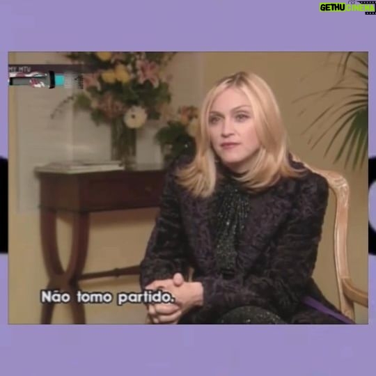 Marina Person Instagram - Falar de Madonna no Brasil e não lembrar da clássica entrevista da Marina Person com a rainha do pop não é falar sobre ela no nosso país. Por isso, vamos lembrar um trecho desse momento incrível? . . #Madonna #mtvbrasilabril