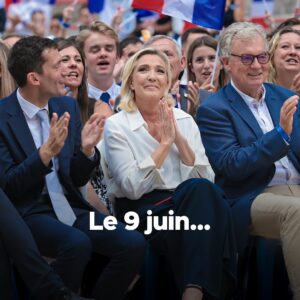 Marine Le Pen Instagram - Le 9 juin, la France revient, l’Europe revit ! 🇫🇷