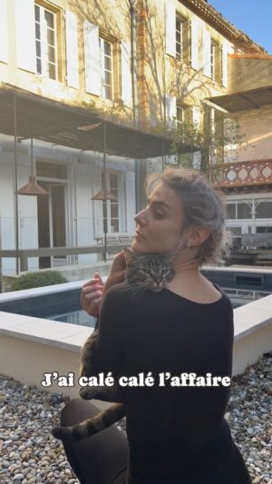 Marion Séclin Instagram - ✨ Laissez laissez-moi faire 

#catlover #camellaslloret #southoffrance #goldenhour #blessed #fochapocha