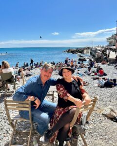 Marisa Passera Instagram - Boccadasse e nuvole 💙