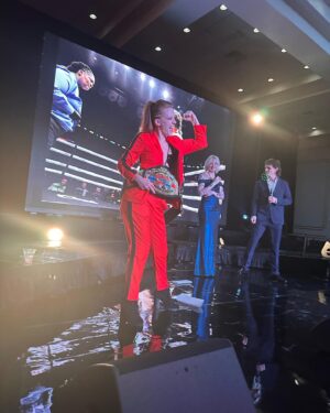 Marisha Ray Instagram - I won the “Unsung Hero Award” for going the distance, and loving every second! Also I may have cried a little. 

All the love to @anisajomha and @idubbbz for being the most welcoming and genuine people - and of course, for throwing the event of the century TWICE! Here’s to CC3 🍻!
@thecreatorclash