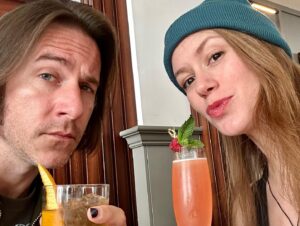 Marisha Ray Instagram - Cheers to you, my love! Happiest of Happy Birthdays to @matthewmercervo, the most wonderful person to have ever entered my life. Here’s to many more, and I’ll always be by your side. 🥂 💗
