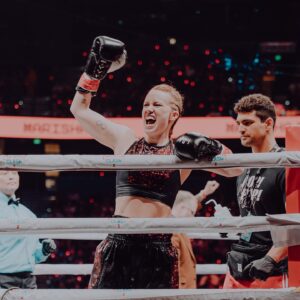 Marisha Ray Instagram - Creator Clash Fight Night Photo Dump.

📸 1-5 : @mark_lomoglio_photo @amaliearena 
📸 6-10: @caitlynmcgonigalphoto 

Can’t believe it’s already been a week since stepping in the ring. After having so much of my life being about boxing the past year, the sudden downshift has been very bizarre. After taking some time, I think I want Boxing to have at least some small role in my life going forward. I’ve truly come to love it, and I’m so grateful to have had this experience to show that to me. With that, I wanted to thank the incredible people around me who helped make April 15th 2023 one of the greatest nights of my life so far:

To @idubbbz and @anisajomha for granting me this opportunity, and welcoming me into @thecreatorclash family with open arms.

To my coach Josh, and my personal trainer @danathletics and @viciperf for being there every step of the way to hone my body and mind.

To @manzirae for creating my wardrobe… an outfit so dope I truly felt like the badass from Dis that I hoped to be.

To @themouthguarddoc for my custom mouthguard that truly completed the terrifying look!

To @ramsiegel for not only being one of my biggest supporters, but for writing a walkout song that put Fred Durst to shame. And of course @jessemckeil for this gnarly guitar riff and Peter Habib’s musical compositions to make “Pop Pop!” A legit banger of a song. 

To @stevefailows, for waking up early mornings and following me up mountains to document my journey. The final video piece he edited is a treasure that brings a tear to my eye every time.

To @willingblam for being in my corner on fight night, and (let’s be honest) every night. 

And last but certainly not least, my incredible husband @matthewmercervo. His support was unwavering from day one. From the grocery runs to get me bags of ice for cold plunges, to making sure I had a healthy meal when I could barely lift my arms to cook. He was by my side every step of the way. 

The truth is, this list could go on for miles. Everyone’s support is incredible and overwhelming. I hope everyone - from the fighters in the ring, to the fighters being the scenes, are extremely proud of what they accomplished. Creator Clash Fam for life!!