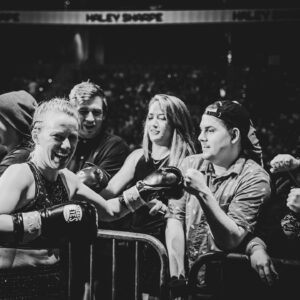 Marisha Ray Instagram - Creator Clash Fight Night Photo Dump.

📸 1-5 : @mark_lomoglio_photo @amaliearena 
📸 6-10: @caitlynmcgonigalphoto 

Can’t believe it’s already been a week since stepping in the ring. After having so much of my life being about boxing the past year, the sudden downshift has been very bizarre. After taking some time, I think I want Boxing to have at least some small role in my life going forward. I’ve truly come to love it, and I’m so grateful to have had this experience to show that to me. With that, I wanted to thank the incredible people around me who helped make April 15th 2023 one of the greatest nights of my life so far:

To @idubbbz and @anisajomha for granting me this opportunity, and welcoming me into @thecreatorclash family with open arms.

To my coach Josh, and my personal trainer @danathletics and @viciperf for being there every step of the way to hone my body and mind.

To @manzirae for creating my wardrobe… an outfit so dope I truly felt like the badass from Dis that I hoped to be.

To @themouthguarddoc for my custom mouthguard that truly completed the terrifying look!

To @ramsiegel for not only being one of my biggest supporters, but for writing a walkout song that put Fred Durst to shame. And of course @jessemckeil for this gnarly guitar riff and Peter Habib’s musical compositions to make “Pop Pop!” A legit banger of a song. 

To @stevefailows, for waking up early mornings and following me up mountains to document my journey. The final video piece he edited is a treasure that brings a tear to my eye every time.

To @willingblam for being in my corner on fight night, and (let’s be honest) every night. 

And last but certainly not least, my incredible husband @matthewmercervo. His support was unwavering from day one. From the grocery runs to get me bags of ice for cold plunges, to making sure I had a healthy meal when I could barely lift my arms to cook. He was by my side every step of the way. 

The truth is, this list could go on for miles. Everyone’s support is incredible and overwhelming. I hope everyone - from the fighters in the ring, to the fighters being the scenes, are extremely proud of what they accomplished. Creator Clash Fam for life!!