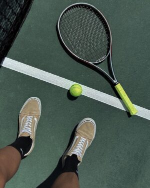 Marissa Gialousis Instagram - gym tan tennis